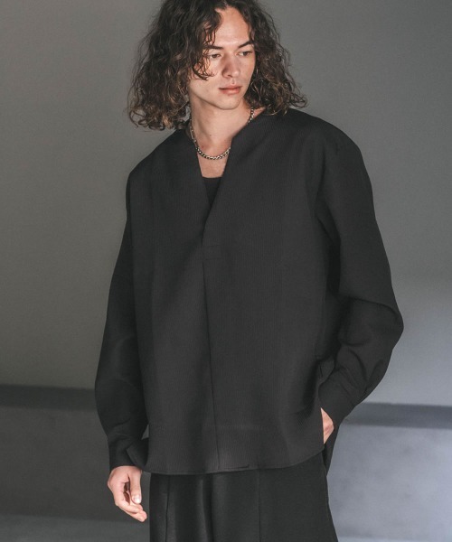 「Shoowtime」 長袖Tシャツ MEDIUM ブラック メンズ_画像3