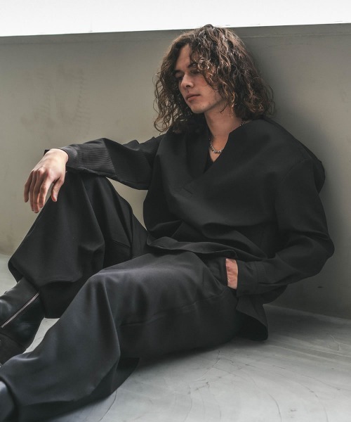 「Shoowtime」 長袖Tシャツ MEDIUM ブラック メンズ_画像8