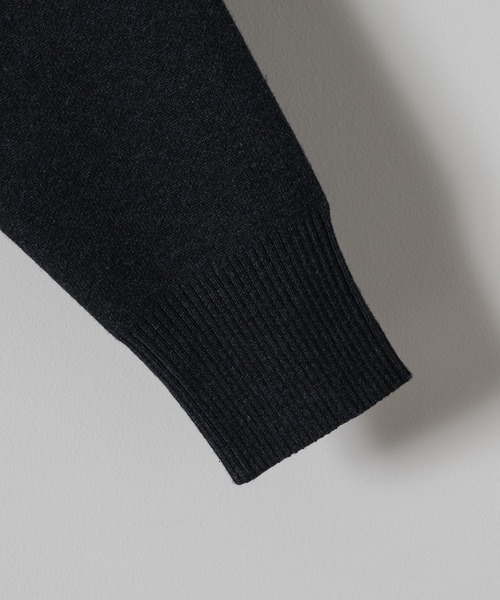 「Casper John」 ニットカーディガン X-SMALL ブラック メンズ_画像7