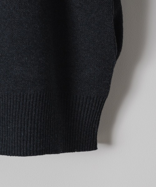 「Casper John」 ニットカーディガン X-SMALL ブラック メンズ_画像9