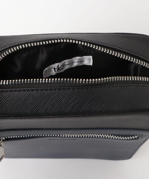 「tk.TAKEO KIKUCHI」 ショルダーバッグ 00 ネイビー メンズ_画像4