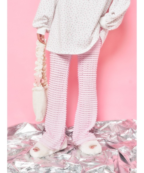 「WC」 イージーパンツ FREE ライトピンク レディース_画像5