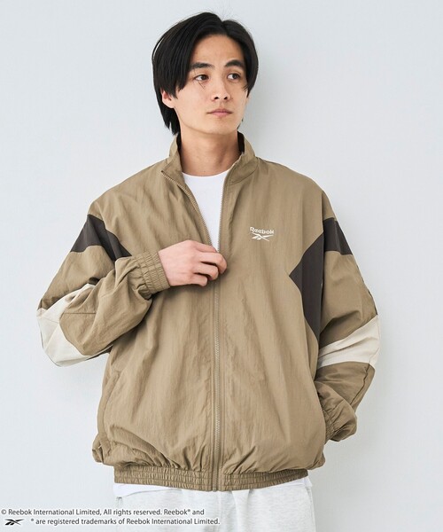 coen（コーエン） ナイロンジャケット Reebok（リーボック）別注