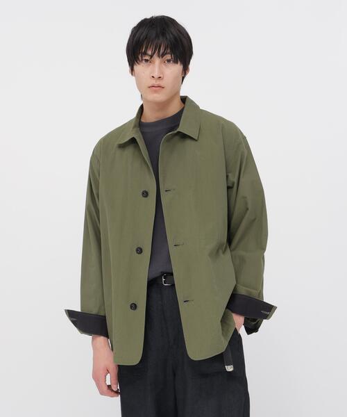 MHL. ショールカラー コットンジャケット 黒　サイズ1 エムエイチエル LOOKBOOK MEN WINTER 2023 MHL. | MARGARET HOWELL