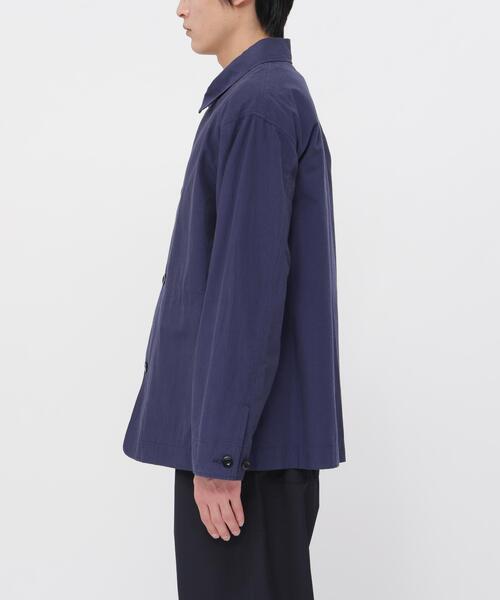 MHL.（エムエイチエル） ブルゾン アウター CRISP COTTON CHAMBRAY