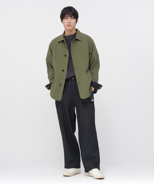 MHL. モスグリーン　ブルゾン M MHL.（エムエイチエル） ブルゾン アウター CRISP COTTON CHAMBRAY