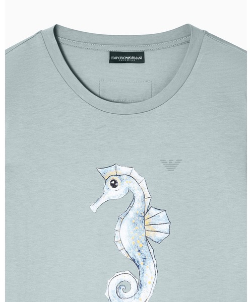 最終お値下げ　新品EMPORIO ARMANI Tシャツ&ショートパンツ 14A EMPORIO ARMANI tシャツ 「オンライン限定」「エンポリオ アルマーニ