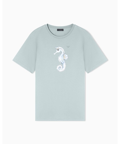 最終お値下げ　新品EMPORIO ARMANI Tシャツ&ショートパンツ 14A EMPORIO ARMANI tシャツ 「オンライン限定」「エンポリオ アルマーニ