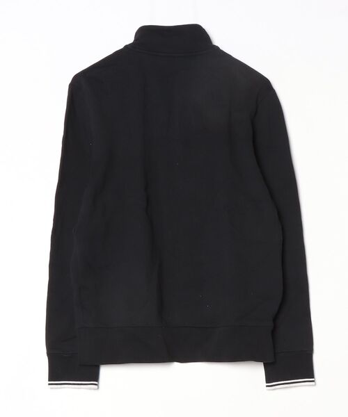 「FRED PERRY」 スウェットカットソー M ブラック レディース