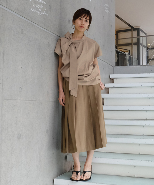 IENA（イエナ） ブラウス シャツ Maison IENA 別注 Nell/ネル ボウタイ