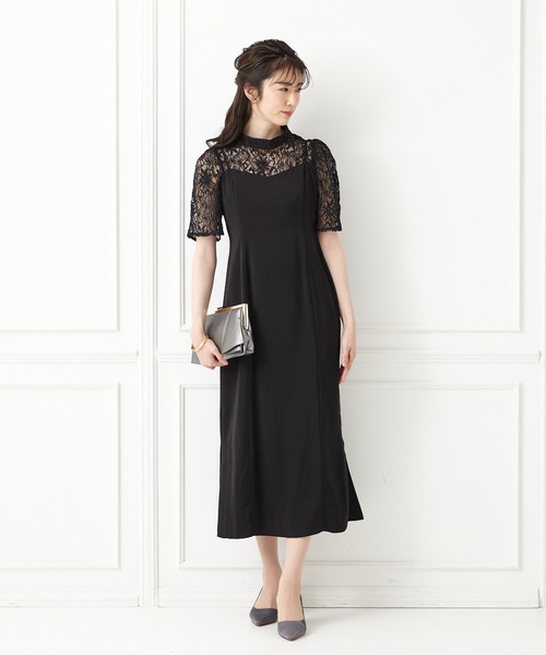 「AIMER」 キャミソールワンピース MEDIUM チャコールグレー レディース_画像5