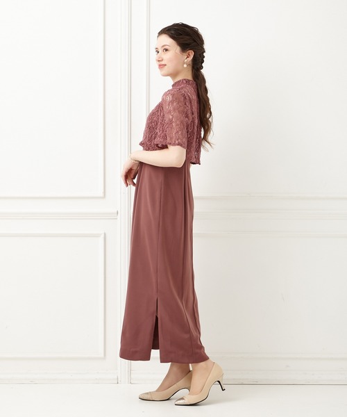 「AIMER」 キャミソールワンピース MEDIUM チャコールグレー レディース_画像8