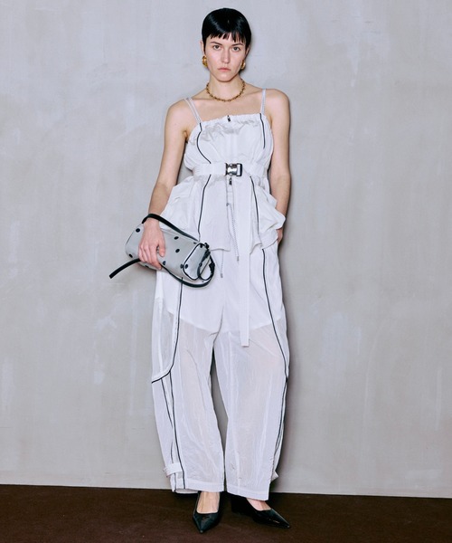 パンツ 「PRE-ORDER」Mesh Sporty Balloon Pants/メッシュスポーティバルーンパンツ レディース メンズの画像