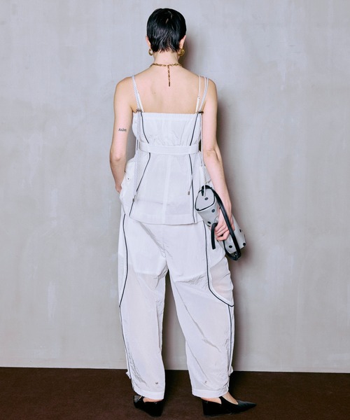 パンツ 「PRE-ORDER」Mesh Sporty Balloon Pants/メッシュスポーティバルーンパンツ レディース メンズの画像