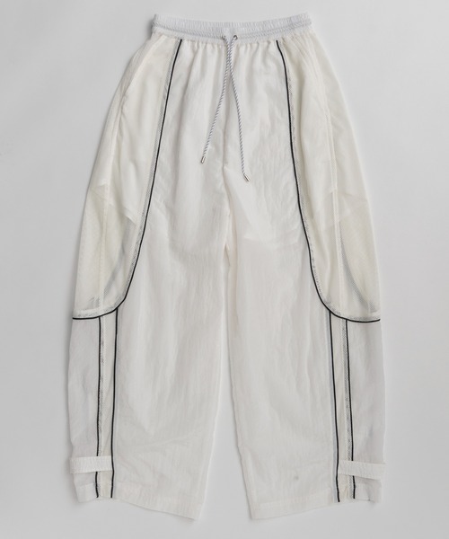 パンツ 「PRE-ORDER」Mesh Sporty Balloon Pants/メッシュスポーティバルーンパンツ レディース メンズの画像