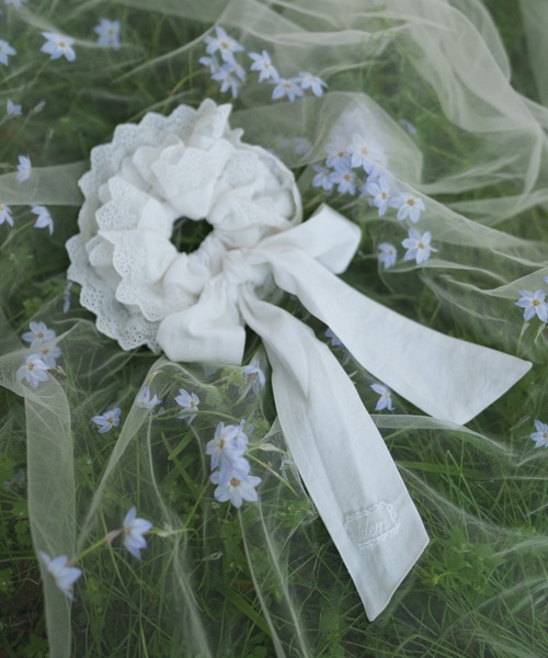 シュシュ big frill ribbon chouchou / ビッグフリルリボンシュシュ
