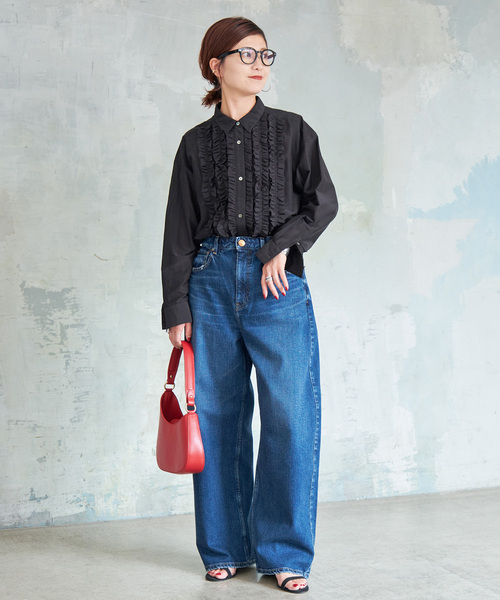 Spick & Span」 長袖シャツ - ブルー レディース 【公式通販】