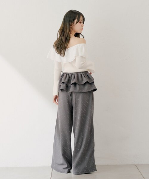 「Chico」 パンツ FREE ブラック系その他2 レディース_6