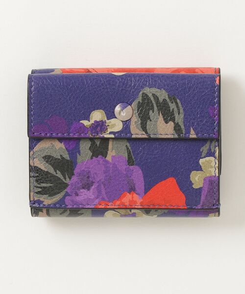 Acne Studios（アクネ ストゥディオズ） 花柄財布 - ブルー レディース