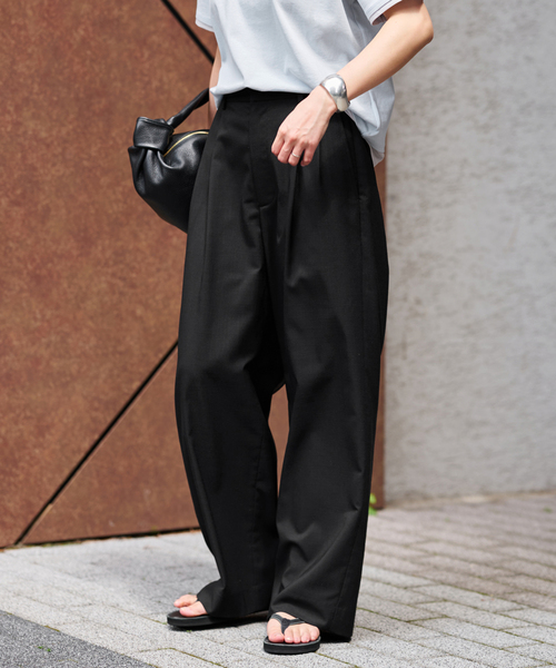 「FRAMeWORK」 パンツ 34 ブラック レディース_画像5