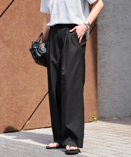 「FRAMeWORK」 パンツ 34 ブラック レディース_画像7