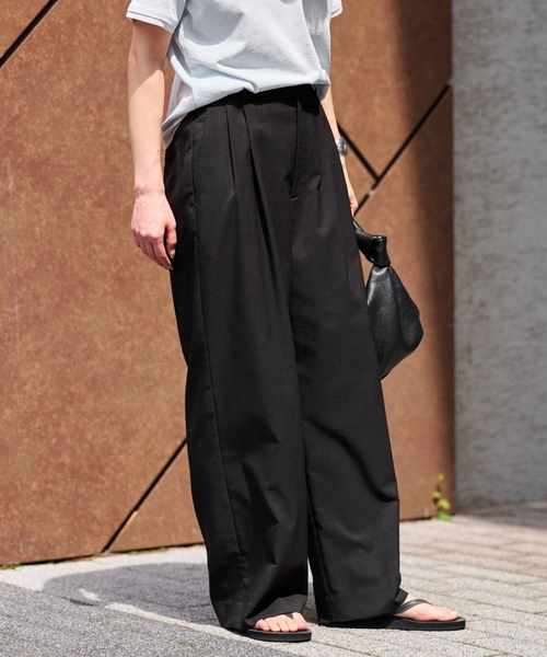 「FRAMeWORK」 パンツ 34 ブラック レディース_画像8