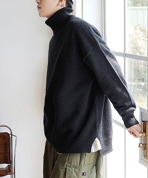 「WESTBOY」 長袖ニット X-LARGE ブラック メンズ_画像2