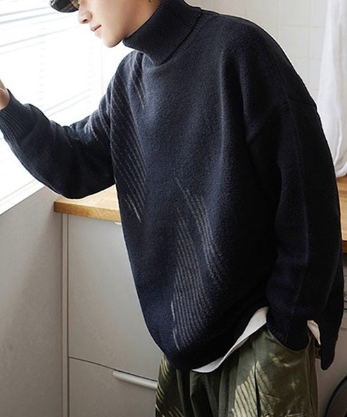「WESTBOY」 長袖ニット X-LARGE ブラック メンズ_画像4