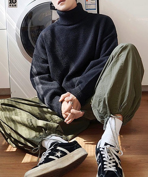 「WESTBOY」 長袖ニット X-LARGE ブラック メンズ_画像5