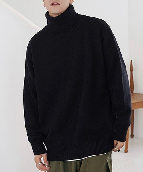 「WESTBOY」 長袖ニット X-LARGE ブラック メンズ_画像6