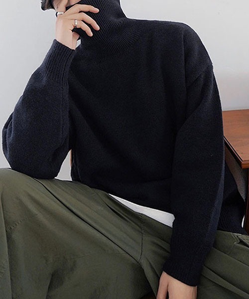 「WESTBOY」 長袖ニット X-LARGE ブラック メンズ_画像8