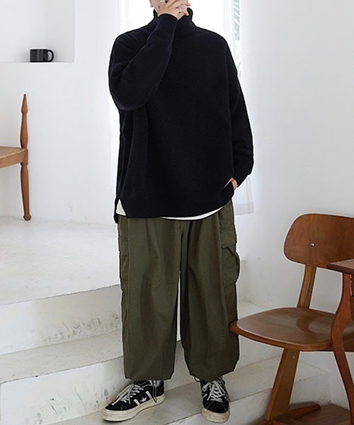 「WESTBOY」 長袖ニット X-LARGE ブラック メンズ_画像9
