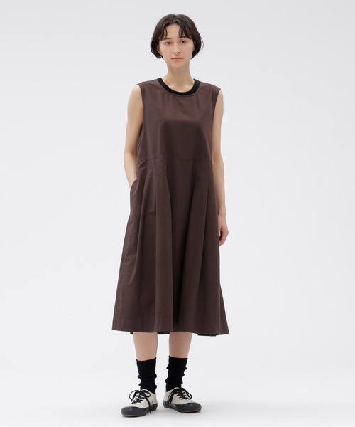 MHL.（エムエイチエル） ワンピース LIGHTWEIGHT COTTON NYLON TWILL