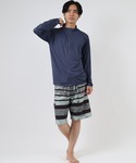 ラッシュガード ラッシュガード 日焼け防止 紫...の詳細画像5