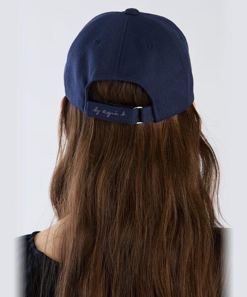 agnès b. ネイビーキャップ TU To b. by agnes 「To b.」 キャップ FREE ネイビー レディース
