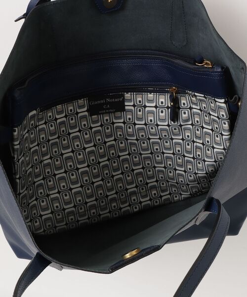 「GIANNI NOTARO」 トートバッグ - ブルー レディース_画像4