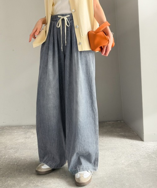 「Java」 デニムパンツ SMALL ブルー レディース_画像4