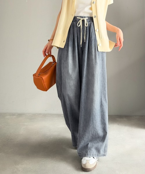 「Java」 デニムパンツ SMALL ブルー レディース_画像8