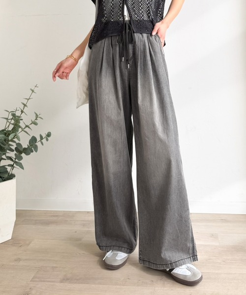 「Java」 デニムパンツ SMALL ブルー レディース_画像9