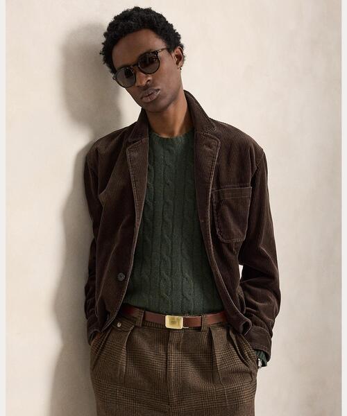 【美品✨】ラルフローレン コーデュロイジャケット ダークブラウン Sサイズ POLO RALPH LAUREN（ポロ・ラルフローレン） ラルフローレン