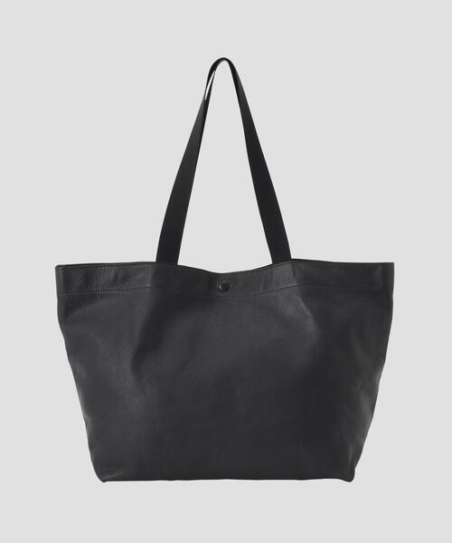 美品　マーガレットハウエル　トートバッグ　オールレザー　ブラック　肩掛け MARGARET HOWELL（マーガレットハウエル） トートバッグ SOFT LEATHER