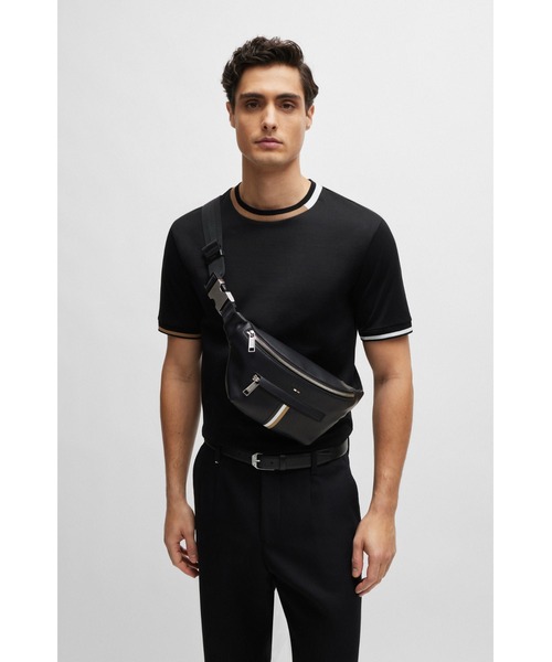 「BOSS」 ウエストバッグ ONESIZE ブラック メンズ_画像4