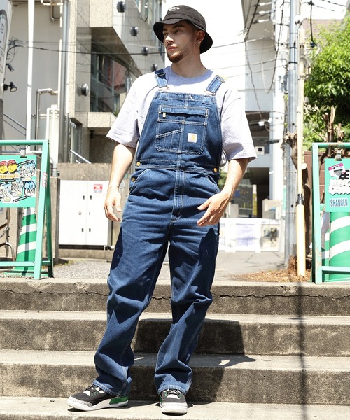 美品Carhartt カーハート オーバーオール 30 X 32 ダークブルー Carhartt（カーハート） オーバーオール 32 ダークインディゴブルー
