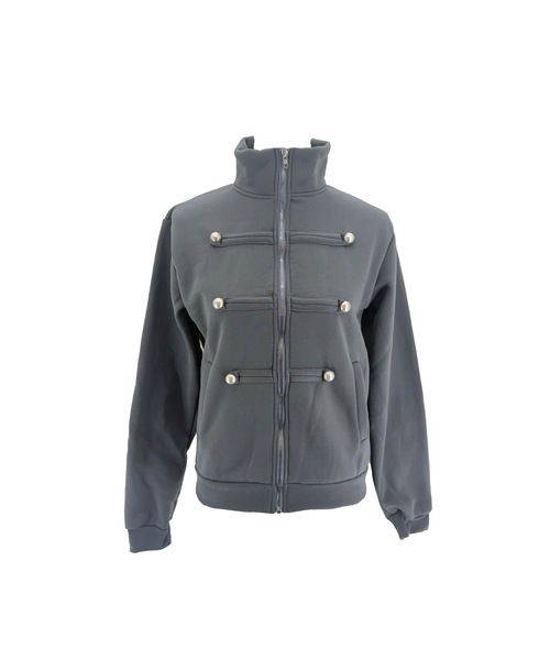 ジャージ Stand Collar Napoleon Jacket / スタンドカラーナポレオンジャケット レディース | CeLess | 06