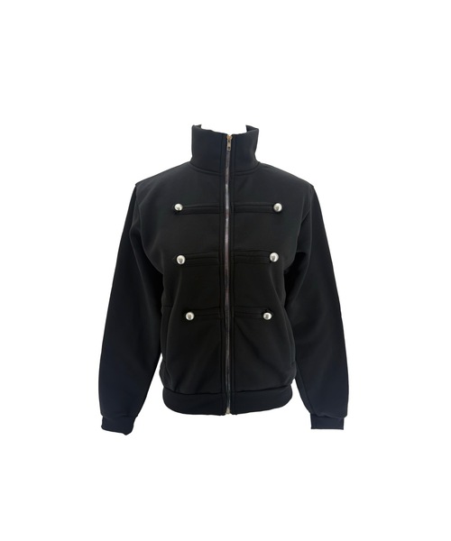 ジャージ Stand Collar Napoleon Jacket / スタンドカラーナポレオンジャケット レディース | CeLess | 04