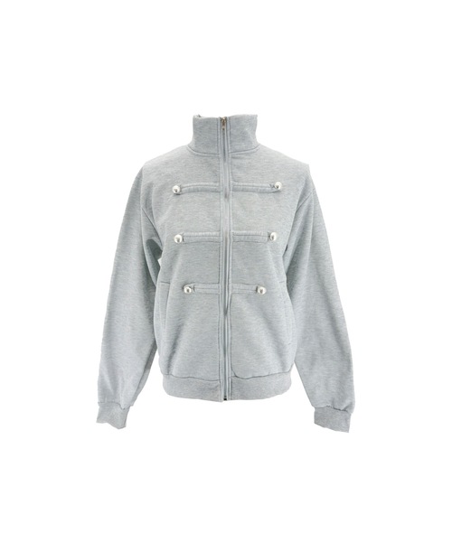 ジャージ Stand Collar Napoleon Jacket / スタンドカラーナポレオンジャケット レディース | CeLess | 08