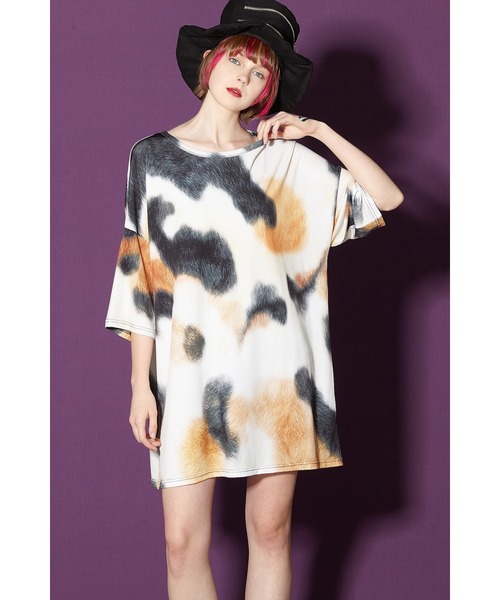 tシャツ バリエーションパターンＴシャツ -メガビッグ- レディース メンズ