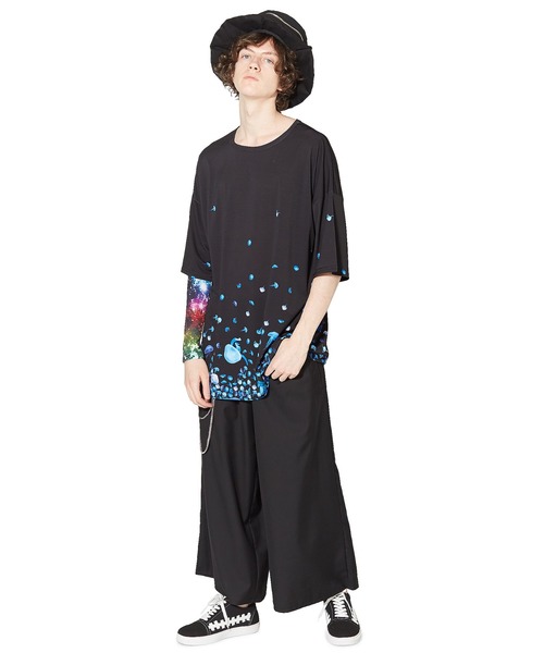 tシャツ バリエーションパターンＴシャツ -メガビッグ- レディース メンズ