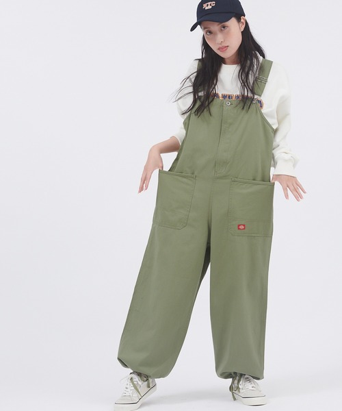 通販好評 サロペット PayPayモール店 - 通販 - PayPayモール オーバーオール Dickies/ディッキーズ ルーズツイルサロペット ZOZOTOWN 定番最安値