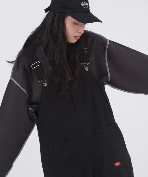 通販好評 サロペット PayPayモール店 - 通販 - PayPayモール オーバーオール Dickies/ディッキーズ ルーズツイルサロペット ZOZOTOWN 定番最安値